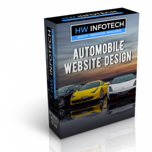 Automobile Website Design