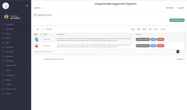 Hospital Management Software | Hospital Manager System Scripts USA India