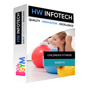 Childrens Fitness website 2