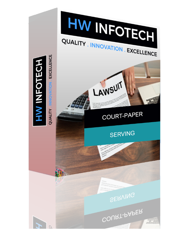 Court-Paper Serving Website Clone | Court-Paper Serving Website Script | Hw Infotech