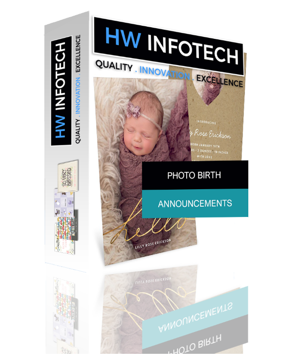 Buy Photo Birth Announcements Website PHP Clone Script Website